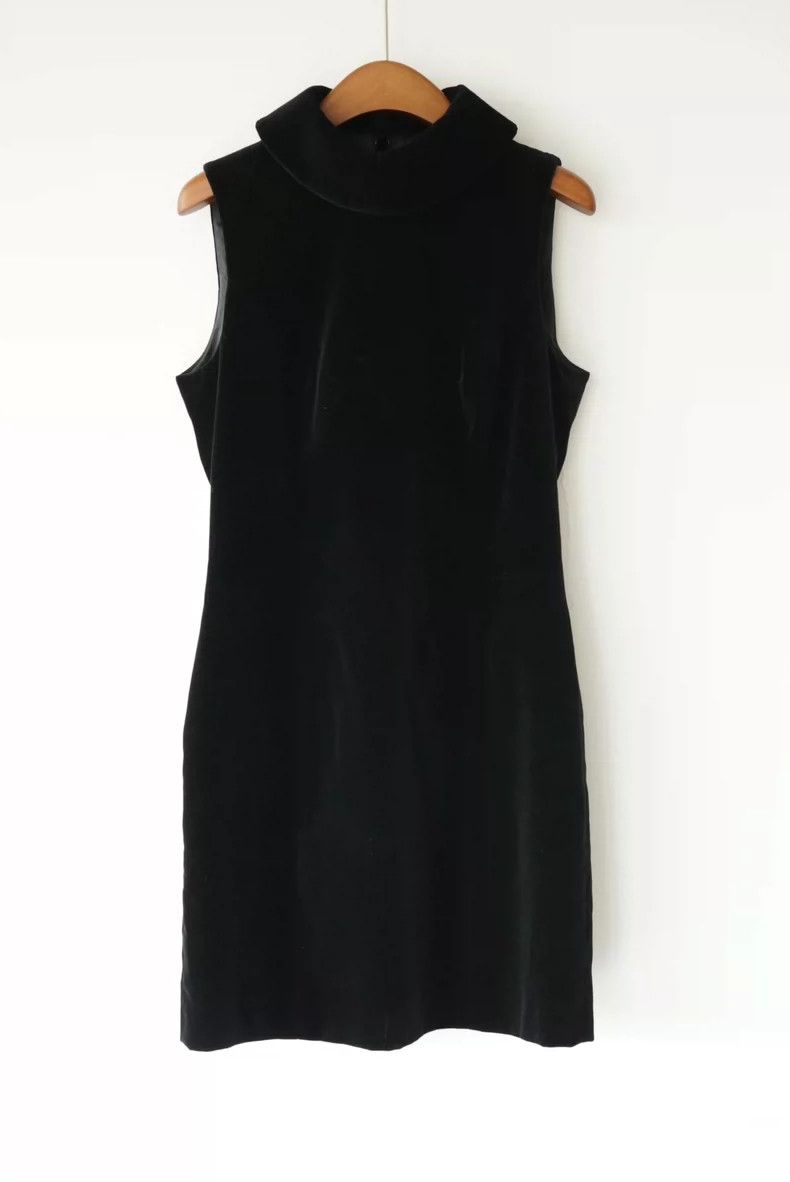 Kenzo Kenzo 1980s Velvet Runway Dress - dmc Size S / US 4 / IT 40 - 2 Thumbnail