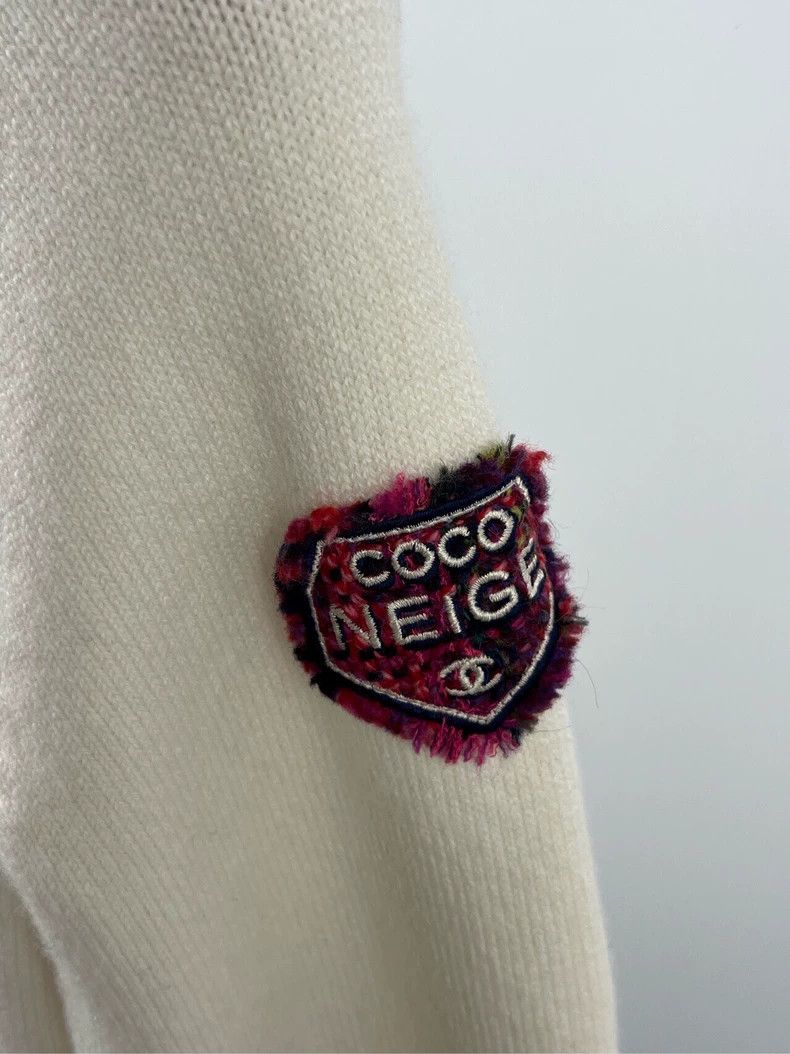 Chanel Chanel Logo Cashmere Turtleneck Sweater - dmc Size M / US 6-8 / IT 42-44 - 3 Thumbnail