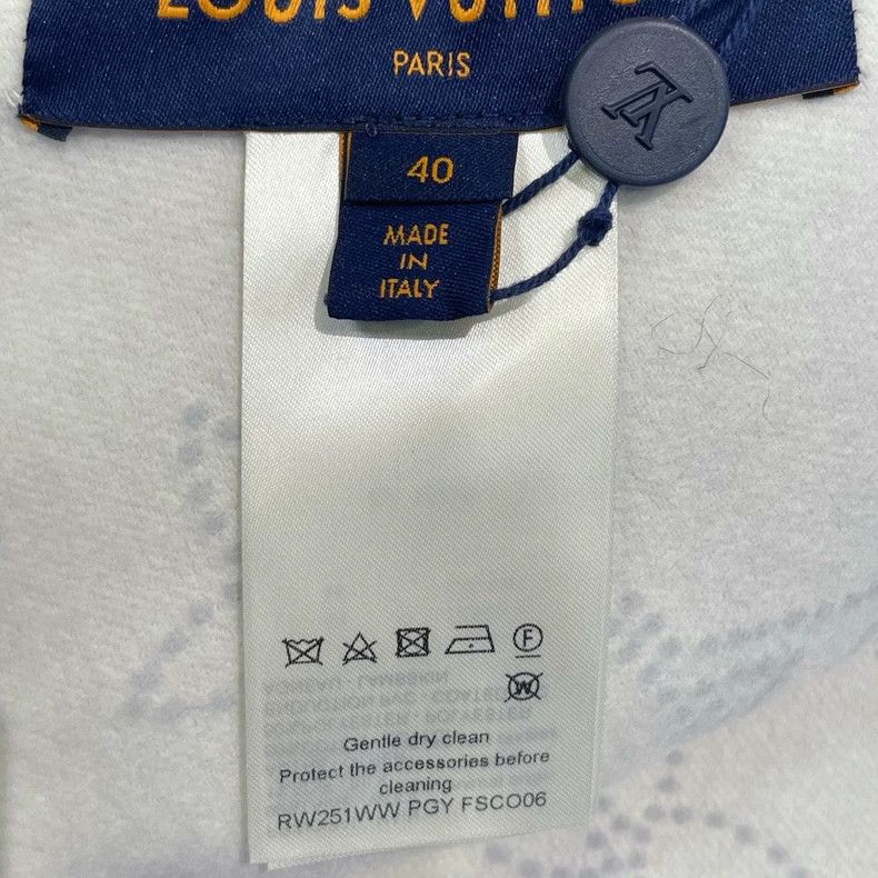 Louis Vuitton LV Gray Short Hooded Long Sleeve Coat - dmc Size M / US 6-8 / IT 42-44 - 6 Thumbnail