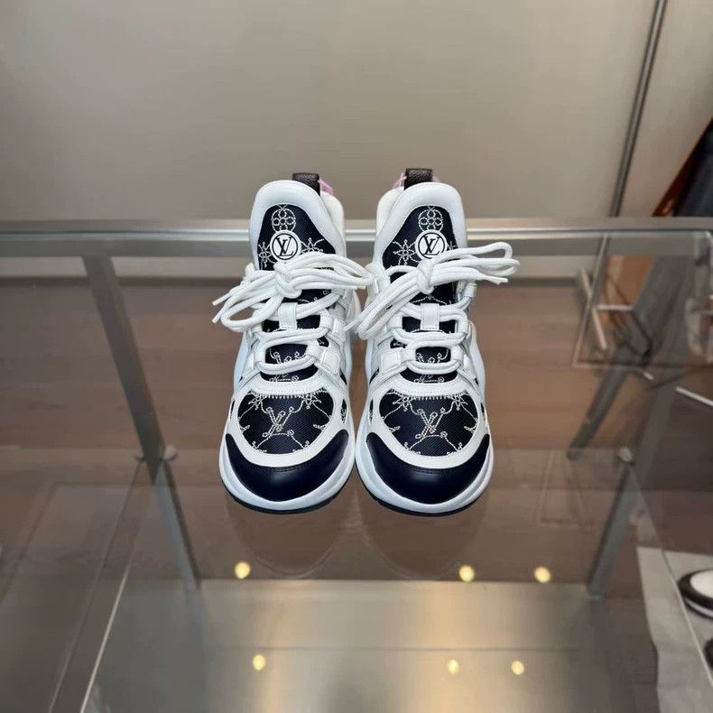 Louis Vuitton Louis Vuitton Archlight 24 White Blue Sneakers - dmc Size US 10 / EU 43 - 6 Thumbnail