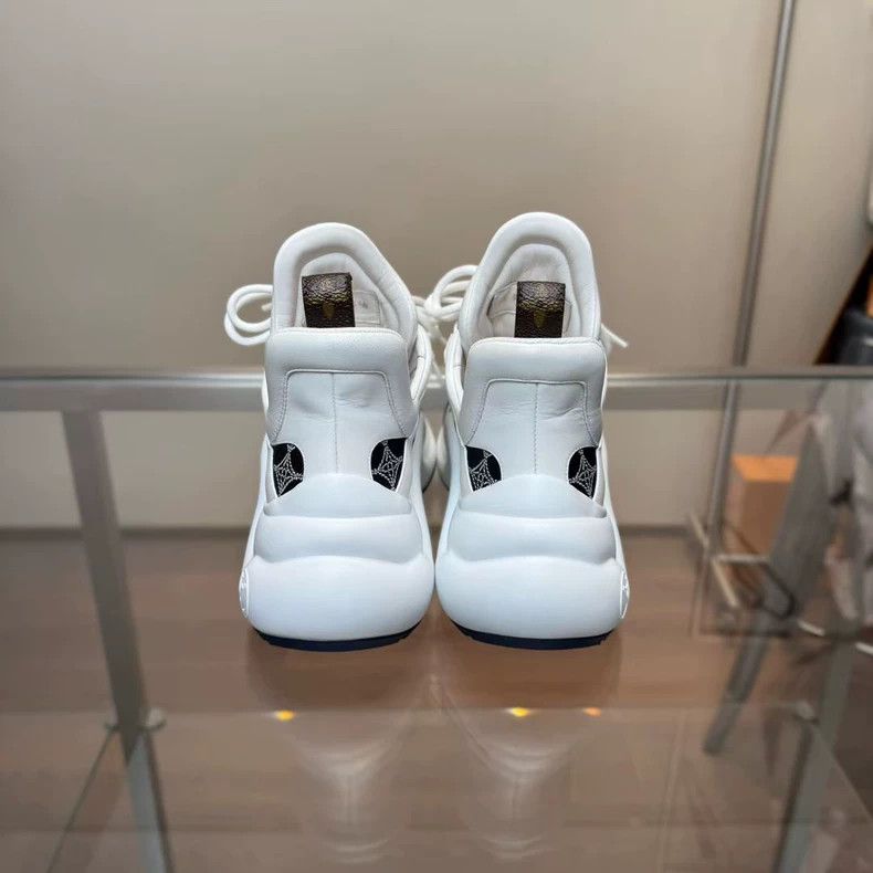 Louis Vuitton Louis Vuitton Archlight 24 White Blue Sneakers - dmc Size US 10 / EU 43 - 5 Thumbnail