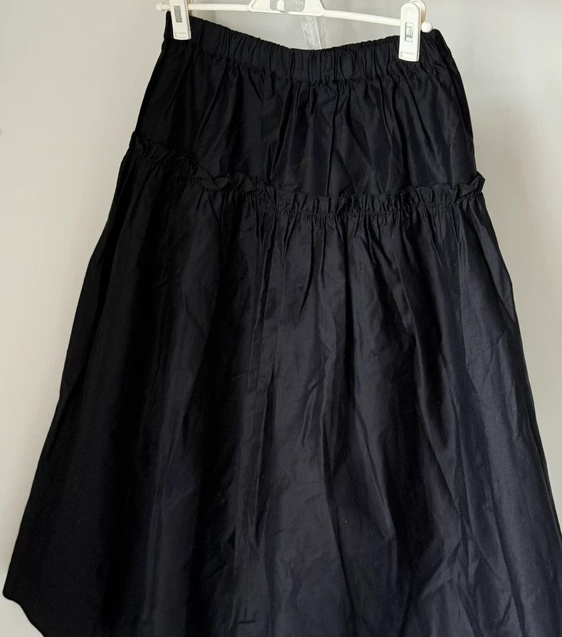 Comme des Garcons Comme des Garçons Black Pleated Skirt - dmc Size 26" / US 2 / IT 38 - 4 Thumbnail