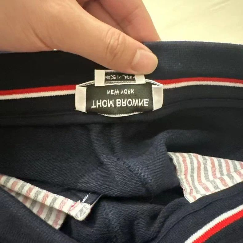 Thom Browne THOM BROWNE Navy Blue Shorts Size 2 - dmc Size US 30 / EU 46 - 3 Thumbnail