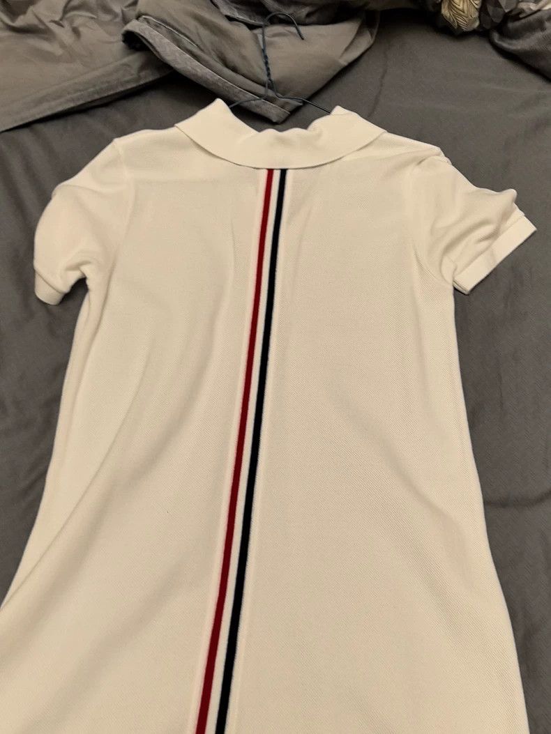 Thom Browne Thom Browne White Polo Dress - dmc Size M / US 6-8 / IT 42-44 - 3 Thumbnail
