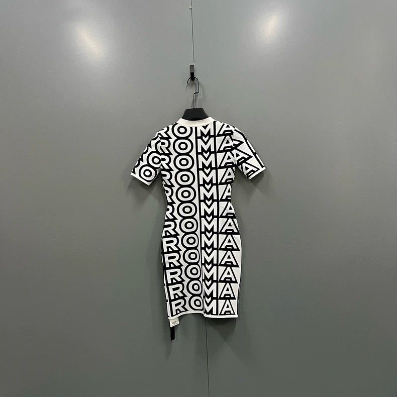 Fendi FENDI Roma Capsule Logo Print Dress - dmc Size S / US 4 / IT 40 - 2 Thumbnail