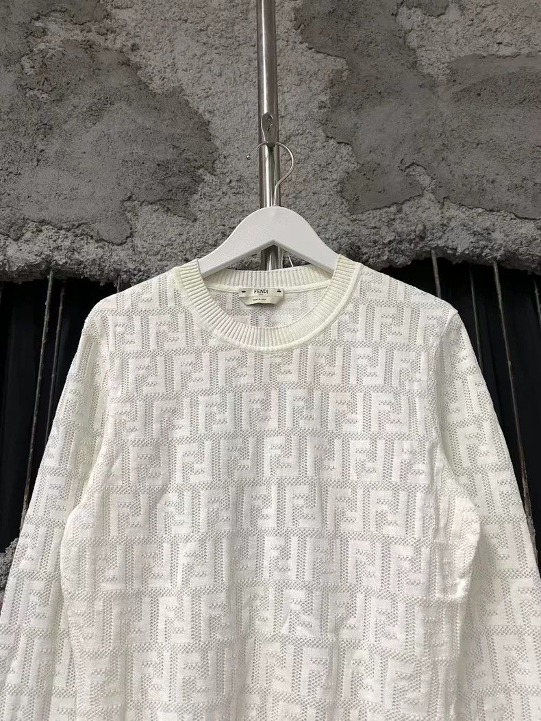 Fendi Fendi Monogram Long Sleeve Top - dmc Size US M / EU 48-50 / 2 - 3 Thumbnail