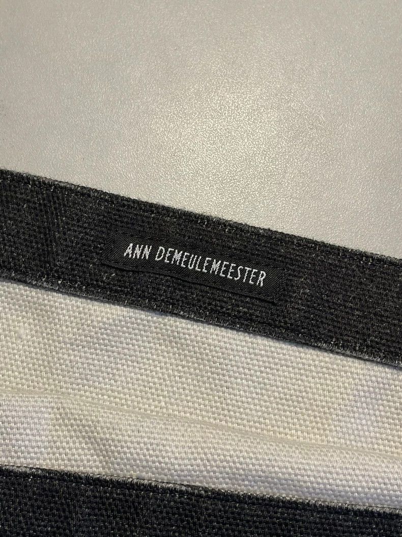 Ann Demeulemeester Ann Demeulemeester 2016S/S Canvas Tote Bag - dmc Size ONE SIZE - 7 Thumbnail