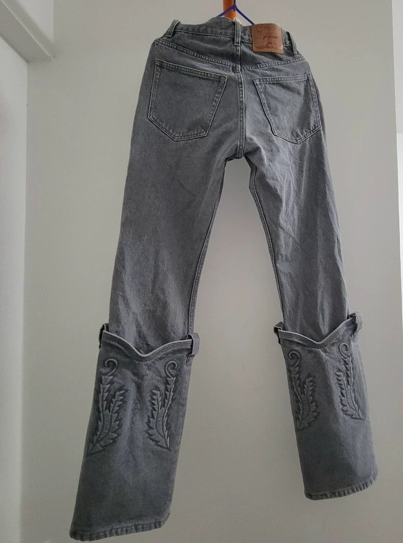 Y/Project Y/Project 22FW Deconstructed Gray Jeans - dmc Size US 32 / EU 48 - 3 Thumbnail