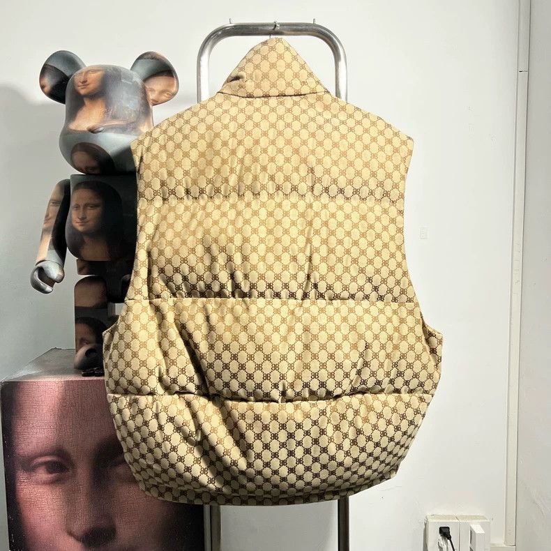 Balenciaga Balenciaga x Gucci Printed Down Vest - dmc Size US XS / EU 42 / 0 - 2 Thumbnail