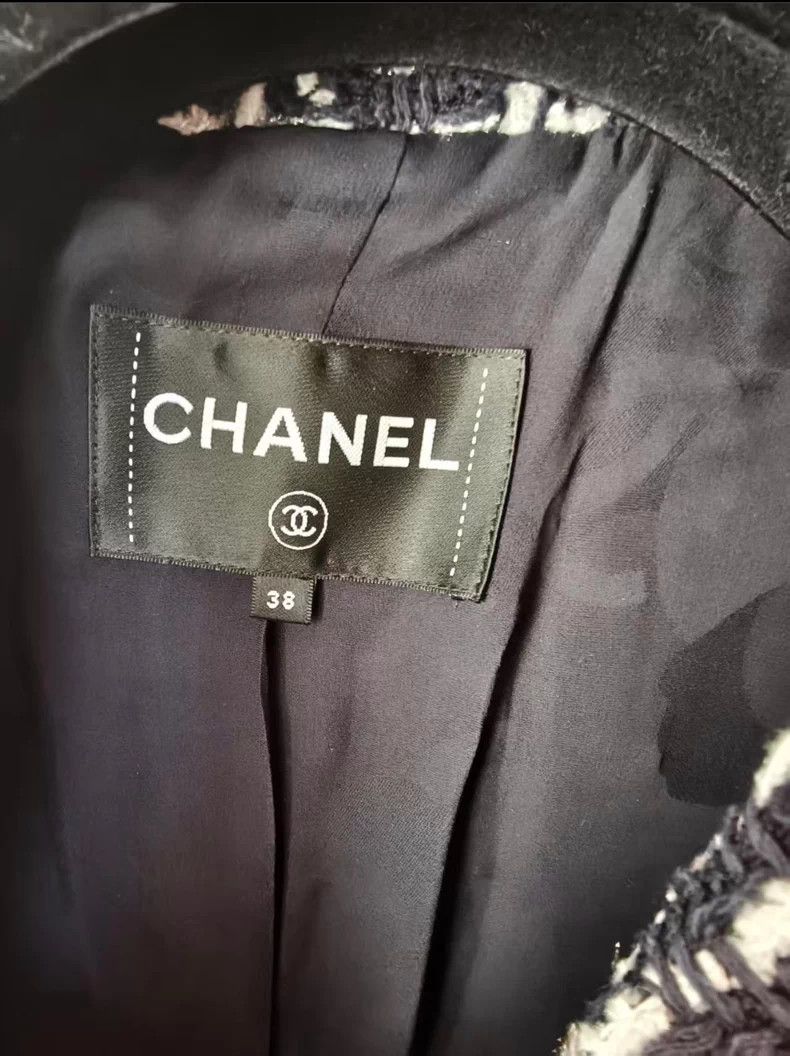 Chanel Chanel Tweed Checkered Jacket - dmc Size US M / EU 48-50 / 2 - 4 Thumbnail