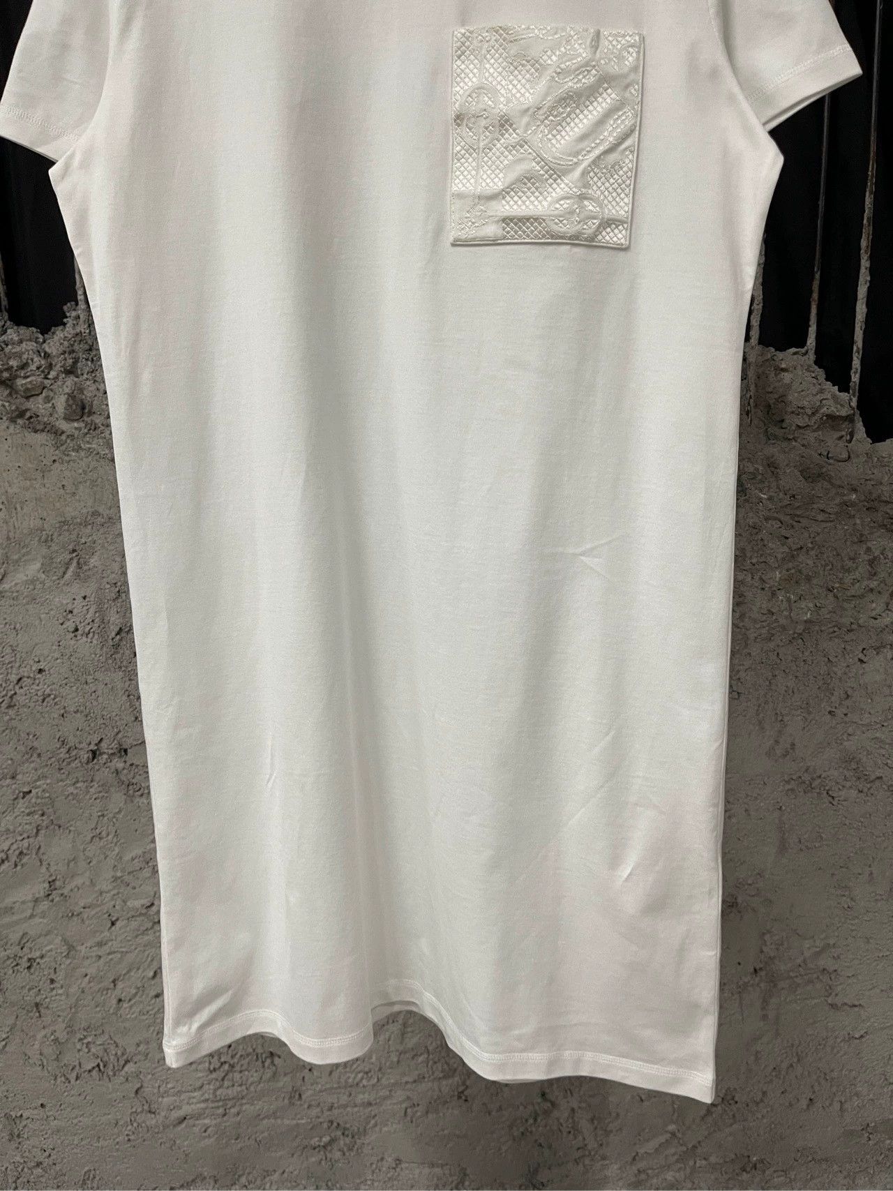 Hermes Hermes Short Sleeve Dress - dmc Size M / US 6-8 / IT 42-44 - 4 Thumbnail