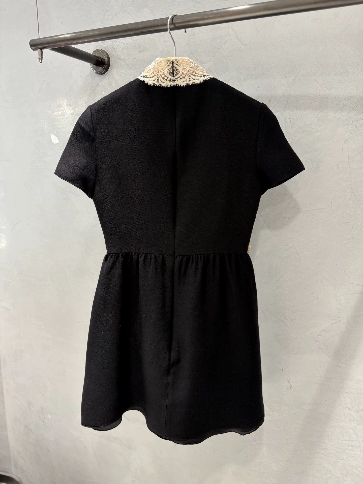 Valentino VALENTINO Black Lace Dress - dmc Size M / US 6-8 / IT 42-44 - 2 Thumbnail