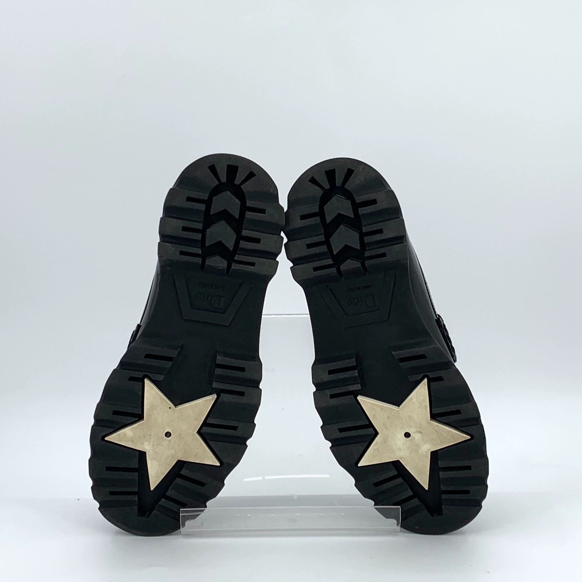 Dior Dior Black Leather Logo Loafers - dmc Size US 8 / IT 38 - 5 Thumbnail