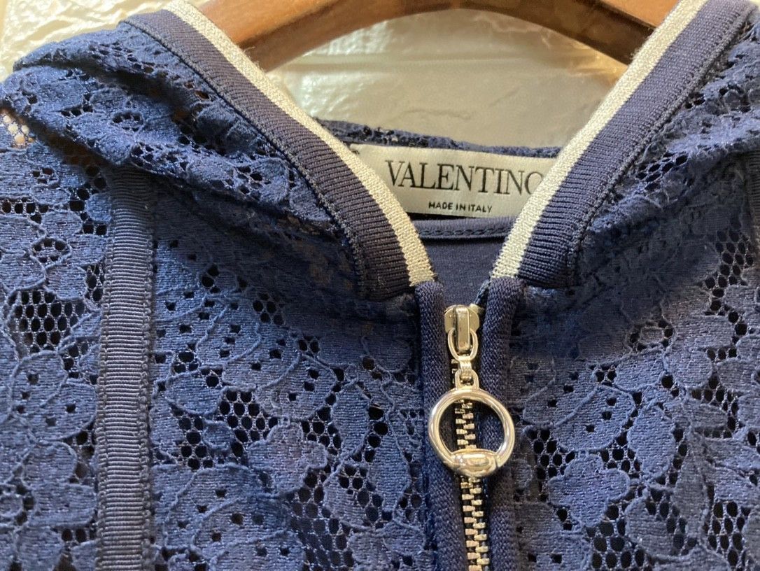 Valentino VALENTINO Hooded Lace Dress - dmc Size S / US 4 / IT 40 - 4 Thumbnail