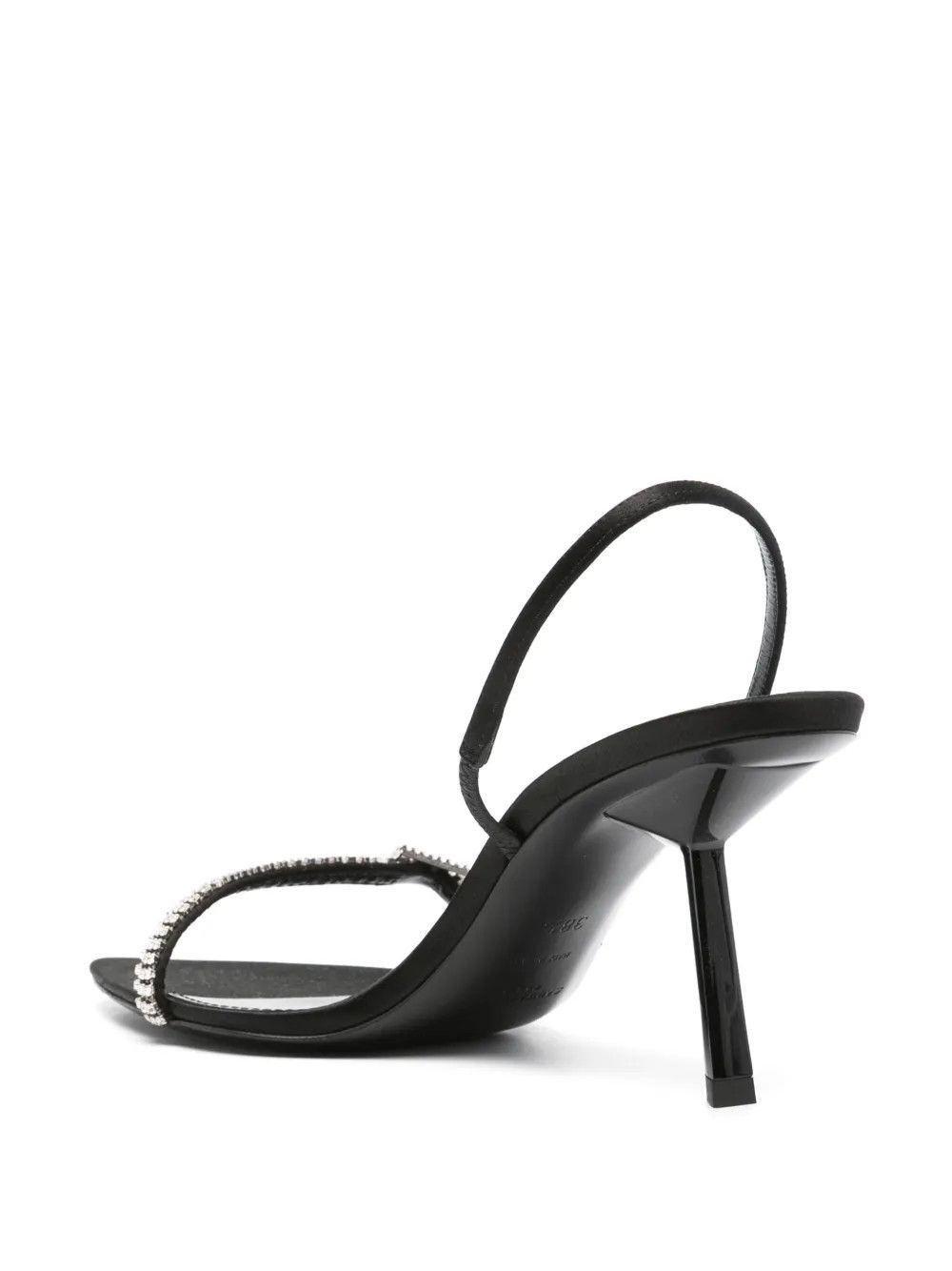 Saint Laurent Paris Rendez-Vous 75mm leather sandals Size US 8 / IT 38 - 2 Thumbnail