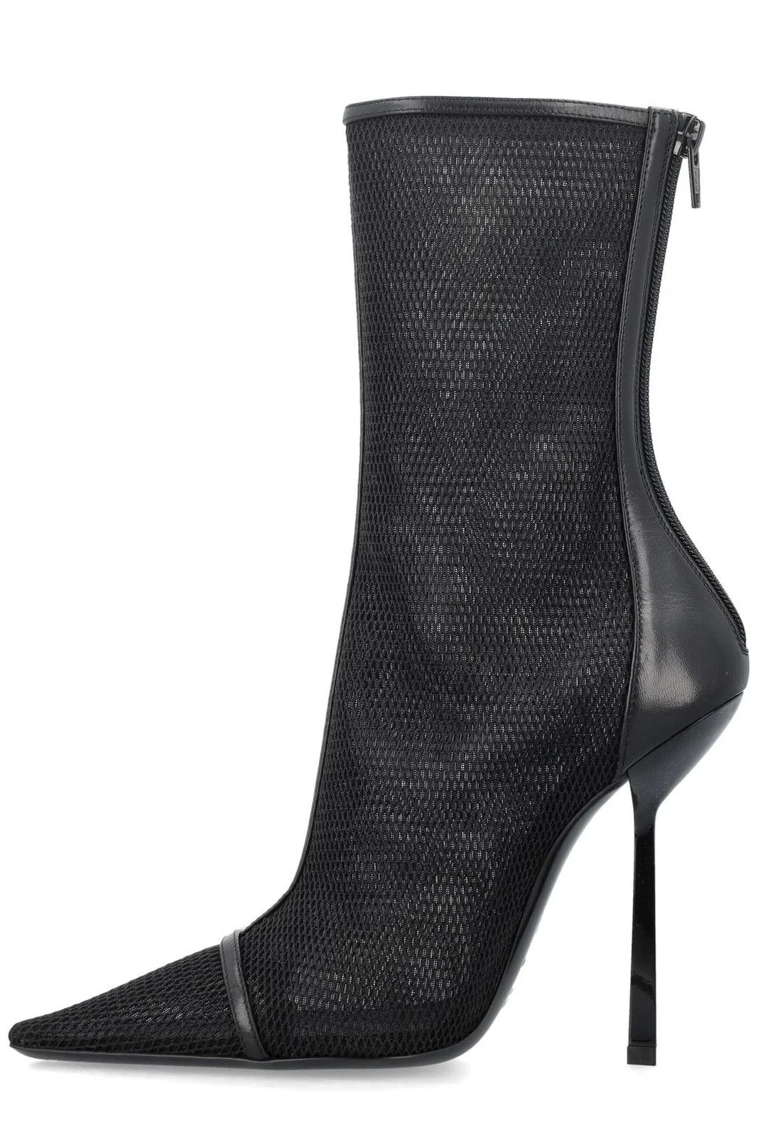 Saint Laurent Paris Saint Laurent Oxalis 115cm Short Pointed Toe Boots Size US 6 / IT 36 - 2 Thumbnail