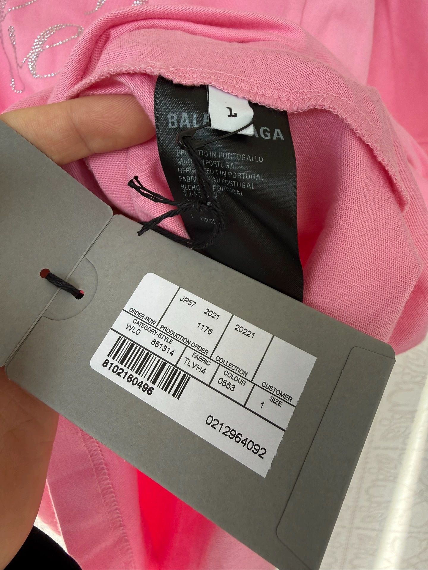 Balenciaga Balenciaga Pink Short Sleeve T-Shirt Size S / US 4 / IT 40 - 4 Thumbnail