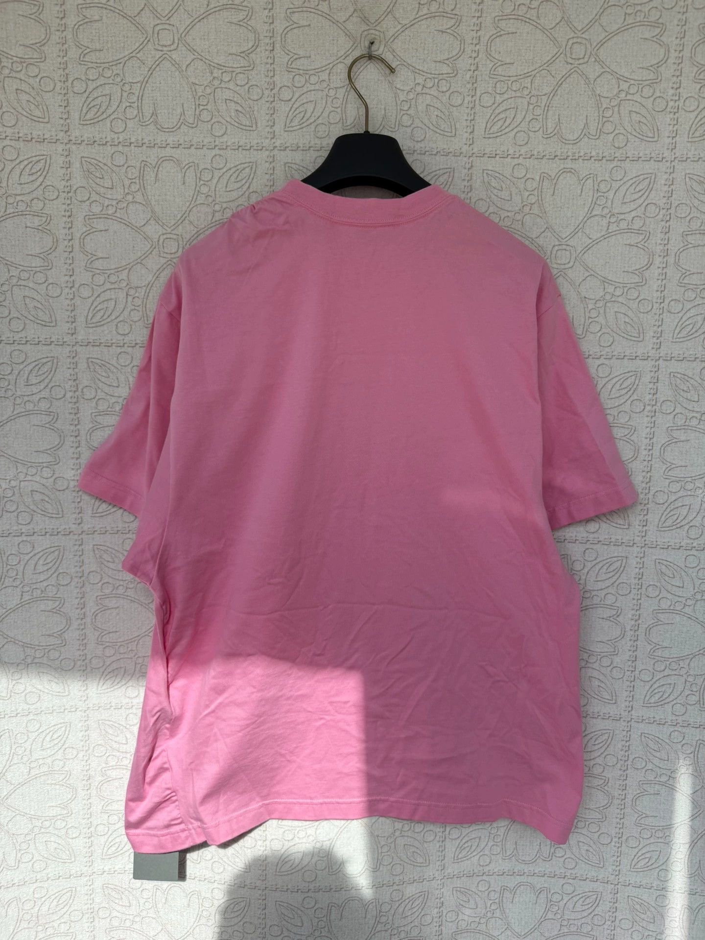 Balenciaga Balenciaga Pink Short Sleeve T-Shirt Size S / US 4 / IT 40 - 2 Thumbnail