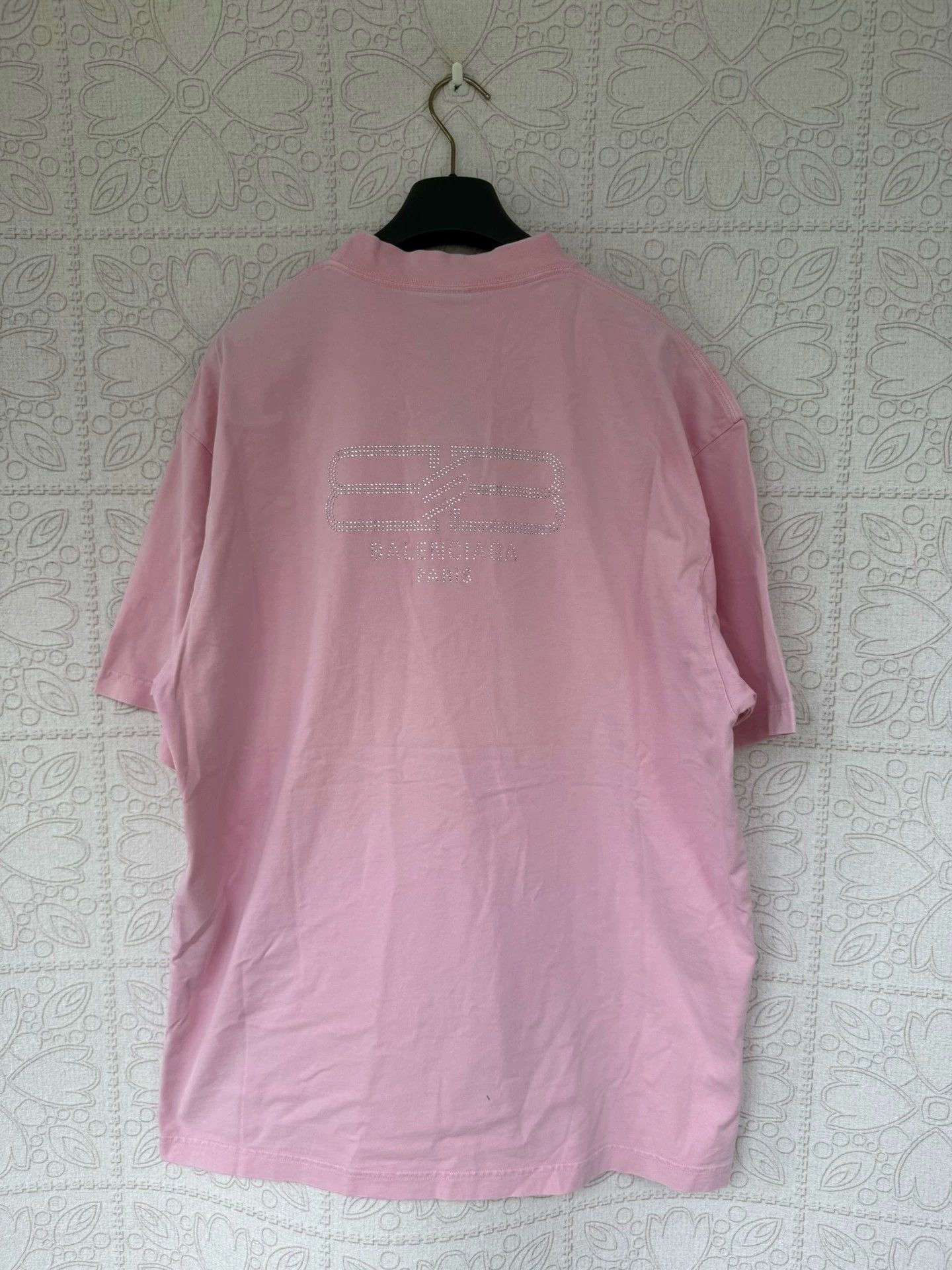 Balenciaga balenciaga pink short sleeve shirt size S Size S / US 4 / IT 40 - 2 Thumbnail