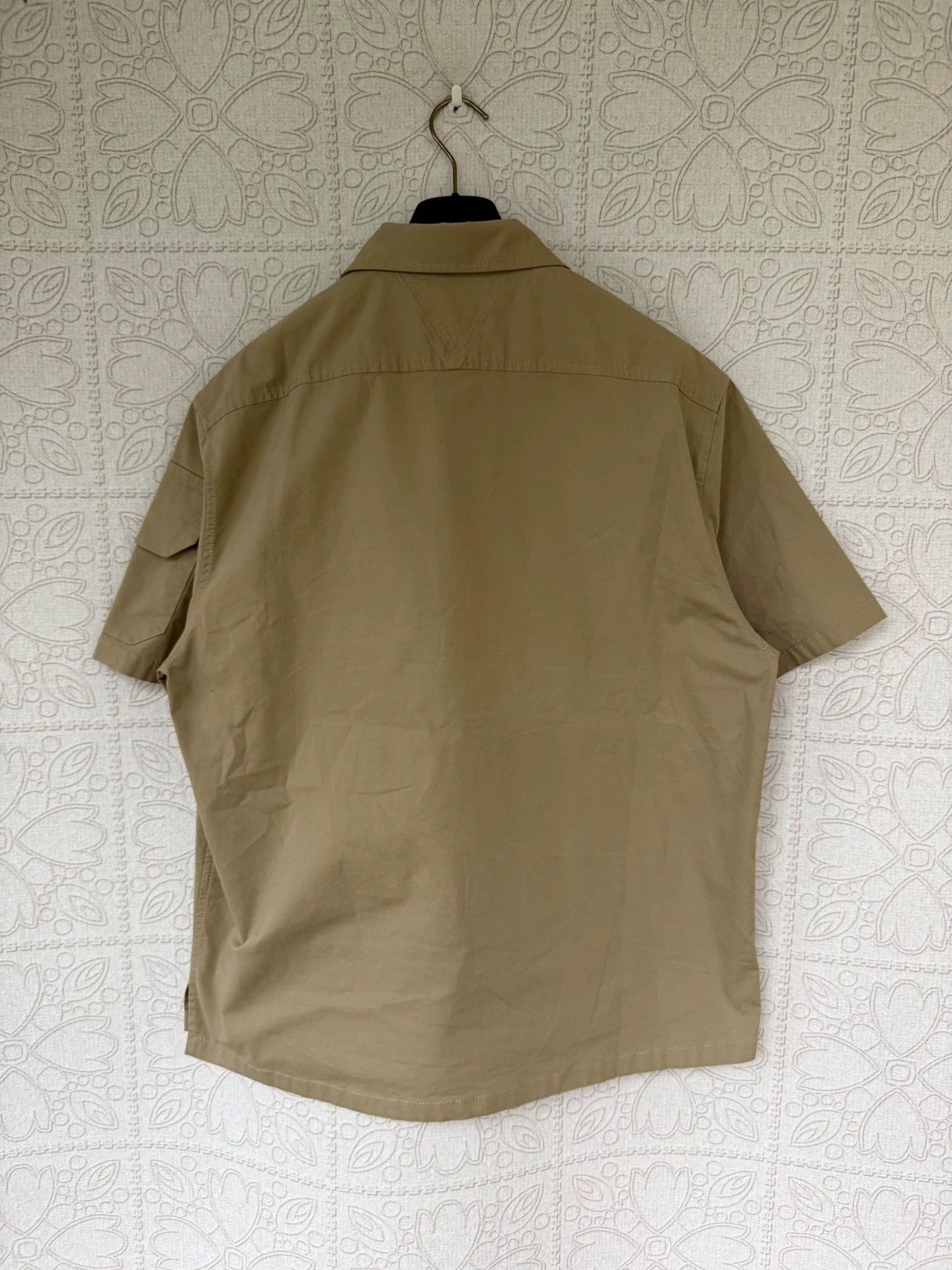 Bottega Veneta Bottega Veneta Short Sleeve Work Shirt Jacket Size US L / EU 52-54 / 3 - 2 Thumbnail