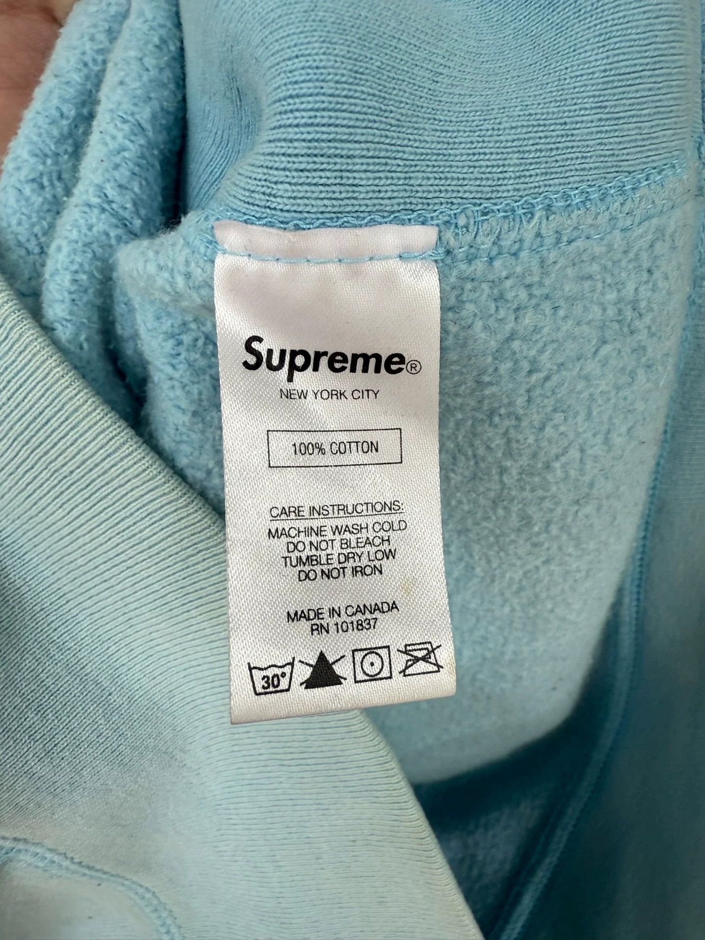Supreme supreme box logo hoodie in blue Size US M / EU 48-50 / 2 - 4 Thumbnail