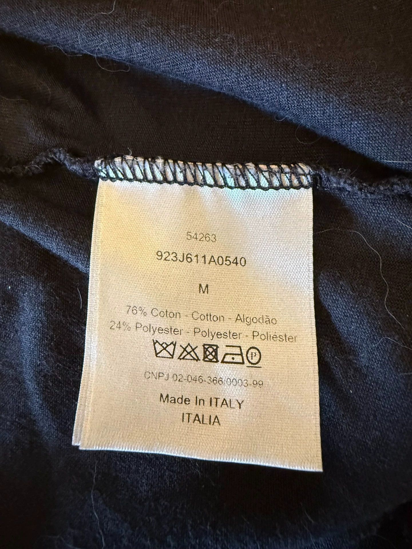 Dior Dior Short Sleeve Shirt with Cut-Out Design Size US M / EU 48-50 / 2 - 3 Thumbnail