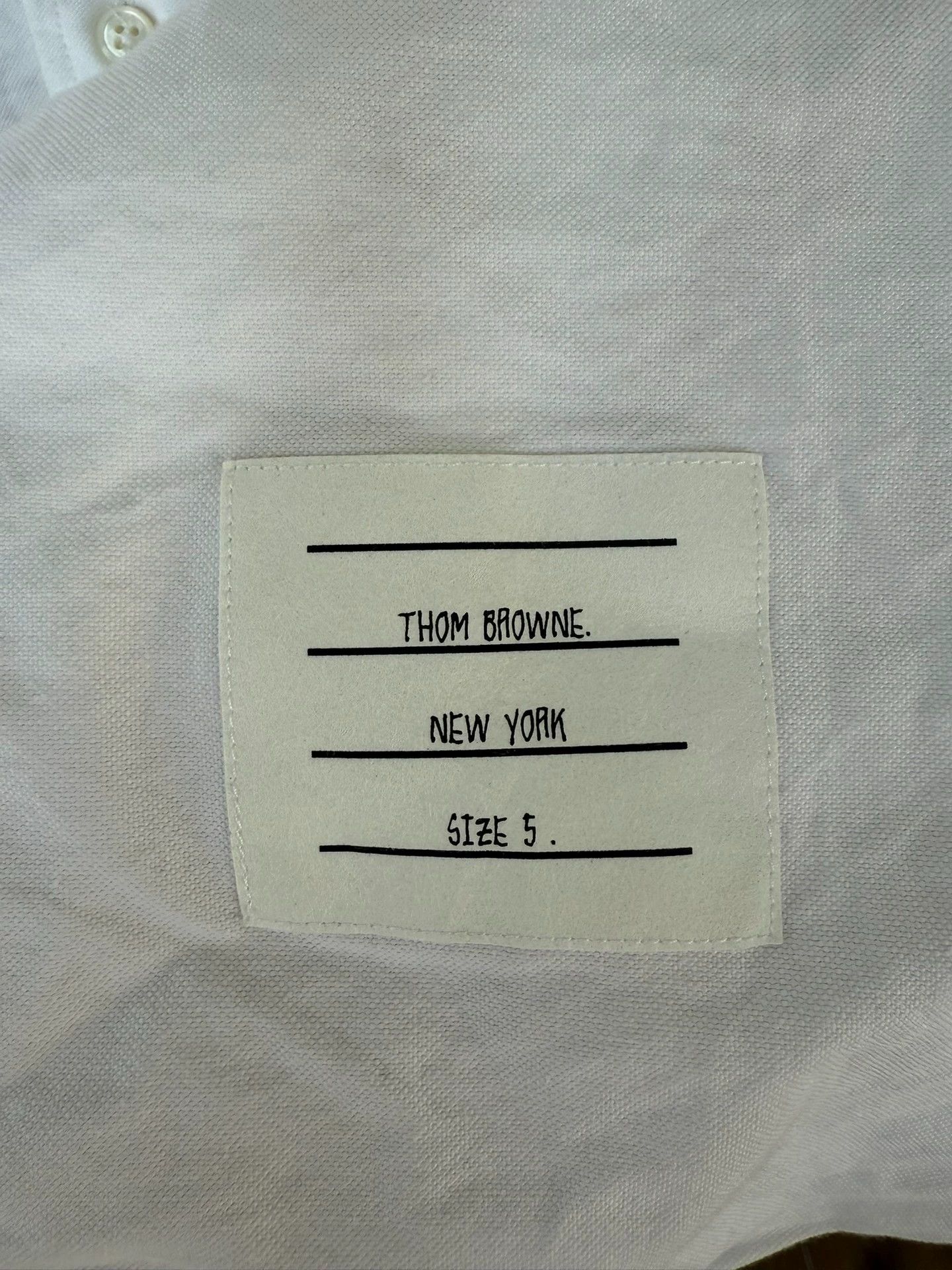 Thom Browne thom browne long sleeve shirt with double stripes Size US M / EU 48-50 / 2 - 3 Thumbnail