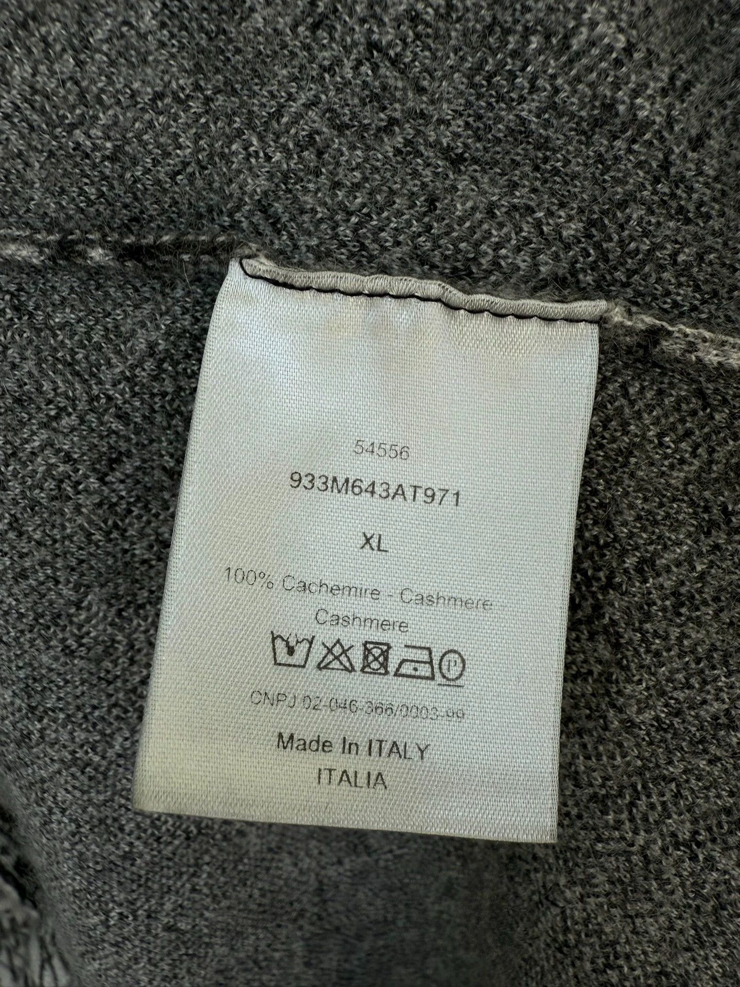Dior Dior Knit Cashmere Sweater XL Rare Edition Size XL / US 12-14 / IT 48-50 - 3 Thumbnail