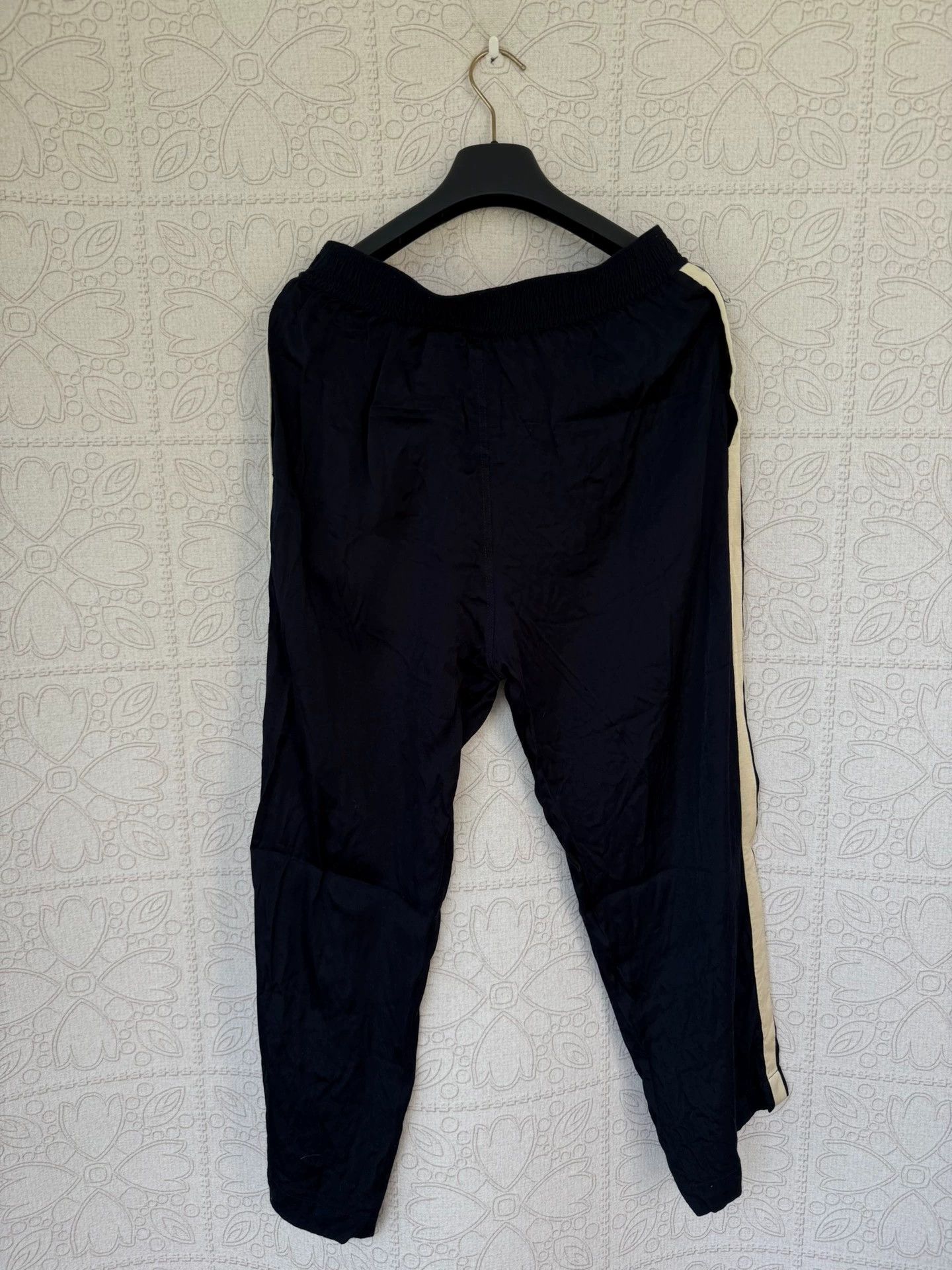 Celine celine satin logo long pants size 40 Size 40" / US 18 - 2 Thumbnail