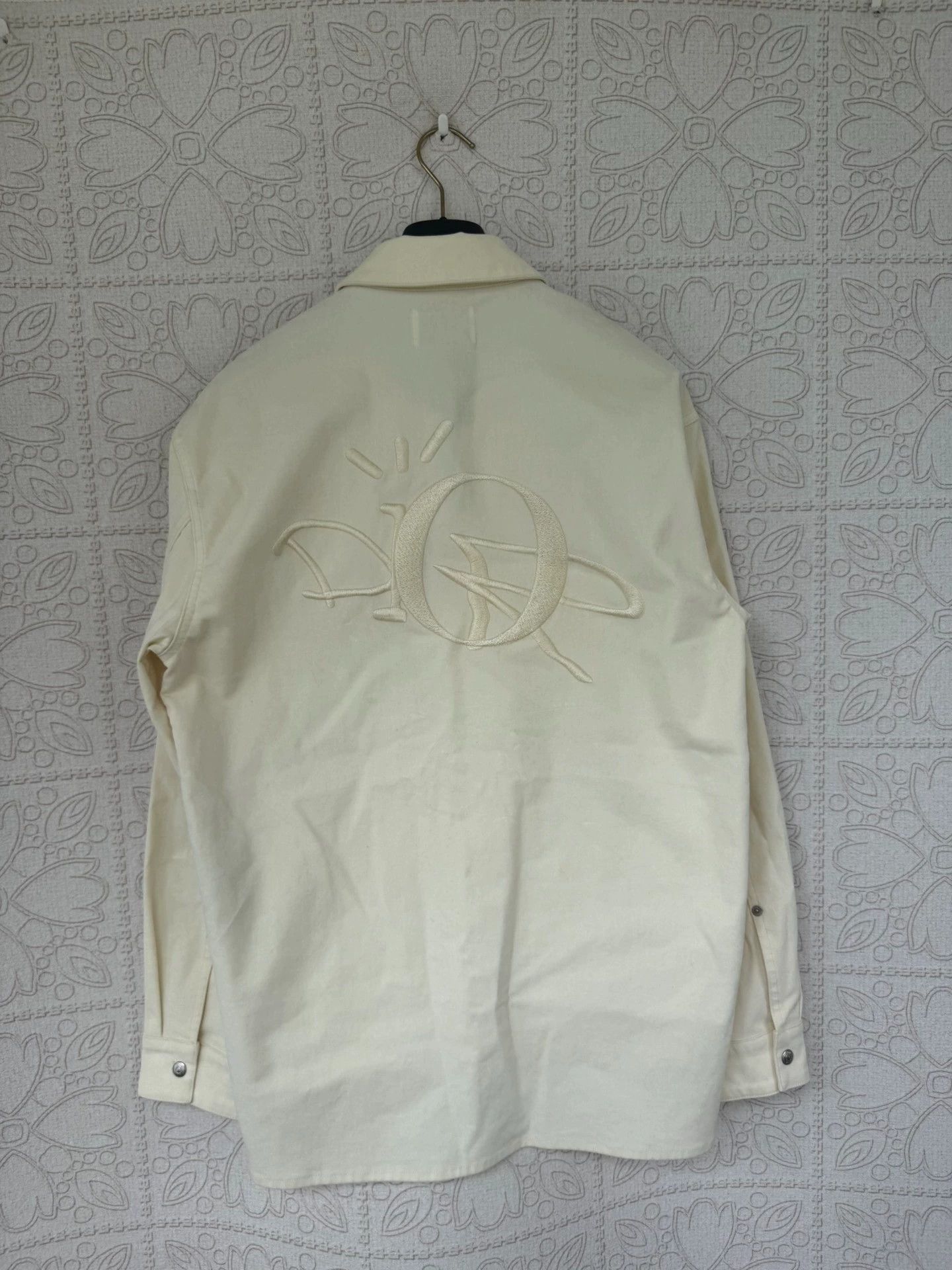 Dior dior x travis scott suede embroidered jacket Size US L / EU 52-54 / 3 - 2 Thumbnail