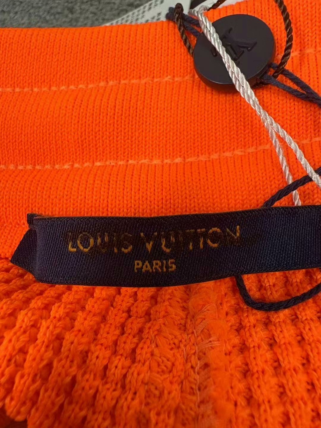 Louis Vuitton louis vuitton orange checkerboard shorts m size Size US 38 / EU 54 - 4 Thumbnail