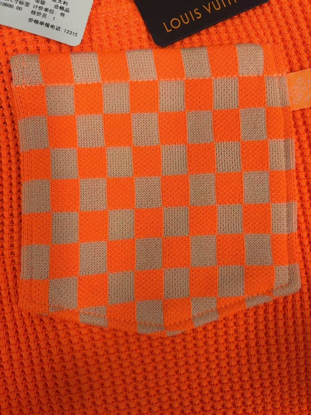 Louis Vuitton louis vuitton orange checkerboard shorts m size Size US 38 / EU 54 - 3 Thumbnail
