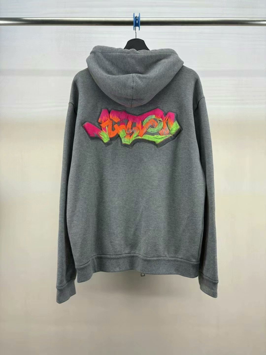 Louis Vuitton colorful logo zip-up hoodie by louis vuitton Size US L / EU 52-54 / 3 - 2 Thumbnail