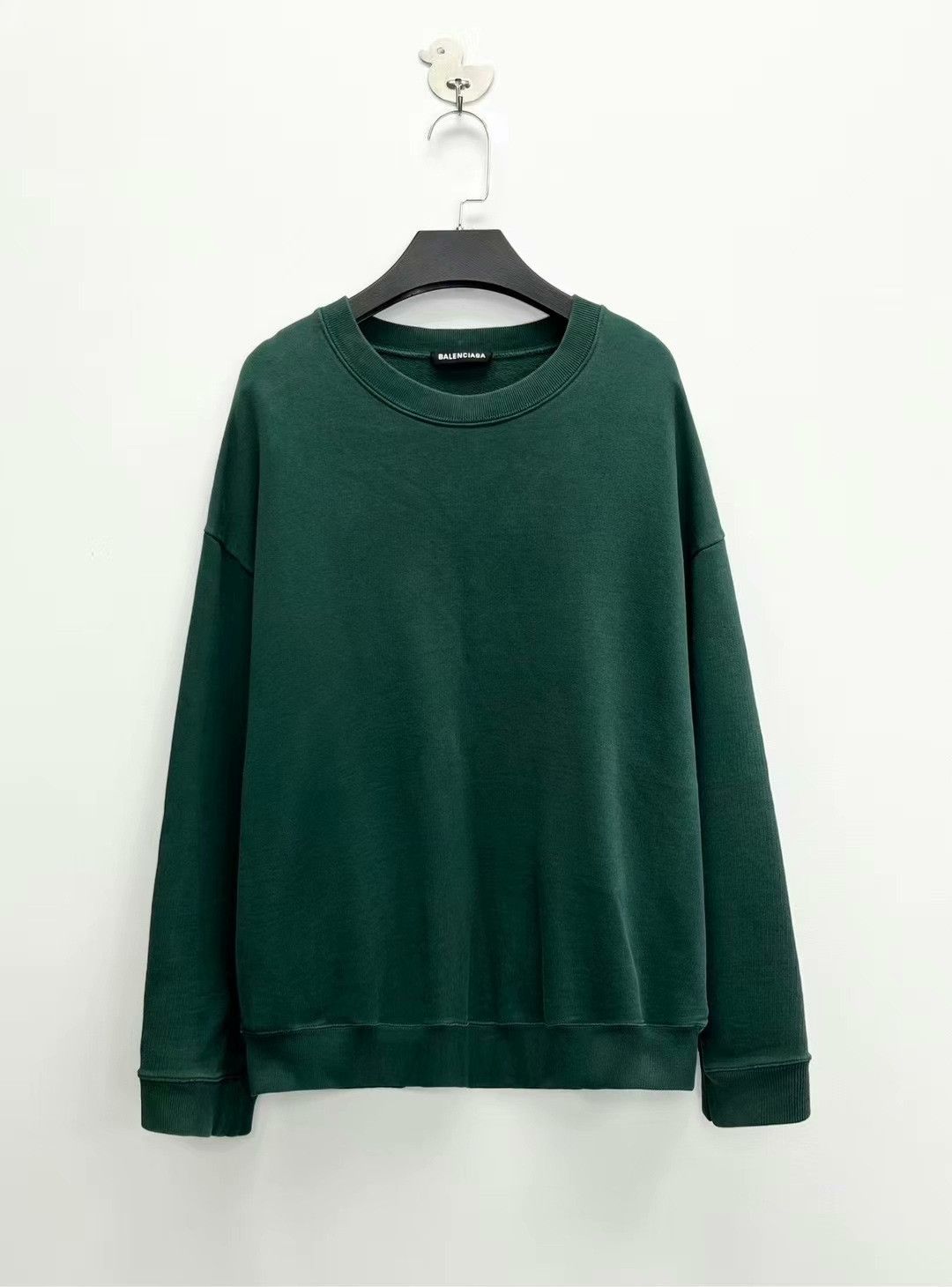 Balenciaga vintage green balenciaga logo sweatshirt Size US L / EU 52-54 / 3 - 2 Thumbnail