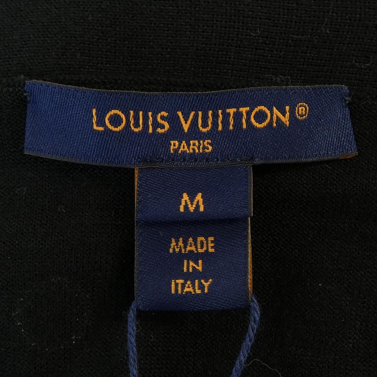 Louis Vuitton Louis Vuitton Louis Vuitton Cardigan Wool Cardigan Cotton Tops FSKC53WJP DUTY FREE for USA Size ONE SIZE - 4 Thumbnail
