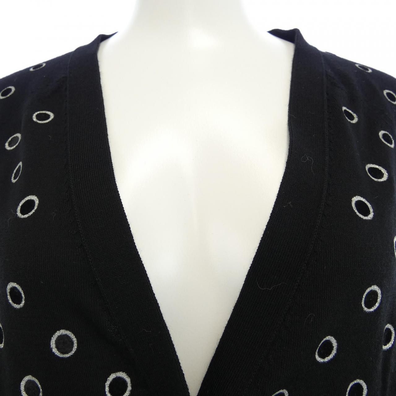 Louis Vuitton Louis Vuitton Louis Vuitton Cardigan Wool Cardigan Cotton Tops FSKC53WJP DUTY FREE for USA Size ONE SIZE - 5 Thumbnail