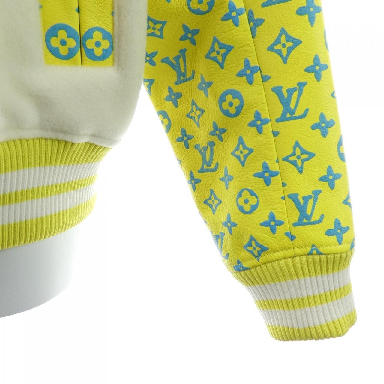 Louis Vuitton Louis Vuitton Louis Vuitton Monogram Playground Varsity Blouson Canvas Outerwear HOL62EYJ3 DUTY FREE for USA Size ONE SIZE - 7 Thumbnail