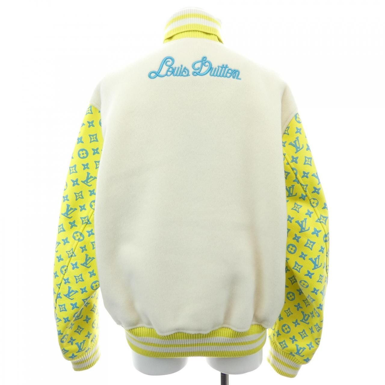 Louis Vuitton Louis Vuitton Louis Vuitton Monogram Playground Varsity Blouson Canvas Outerwear HOL62EYJ3 DUTY FREE for USA Size ONE SIZE - 2 Thumbnail