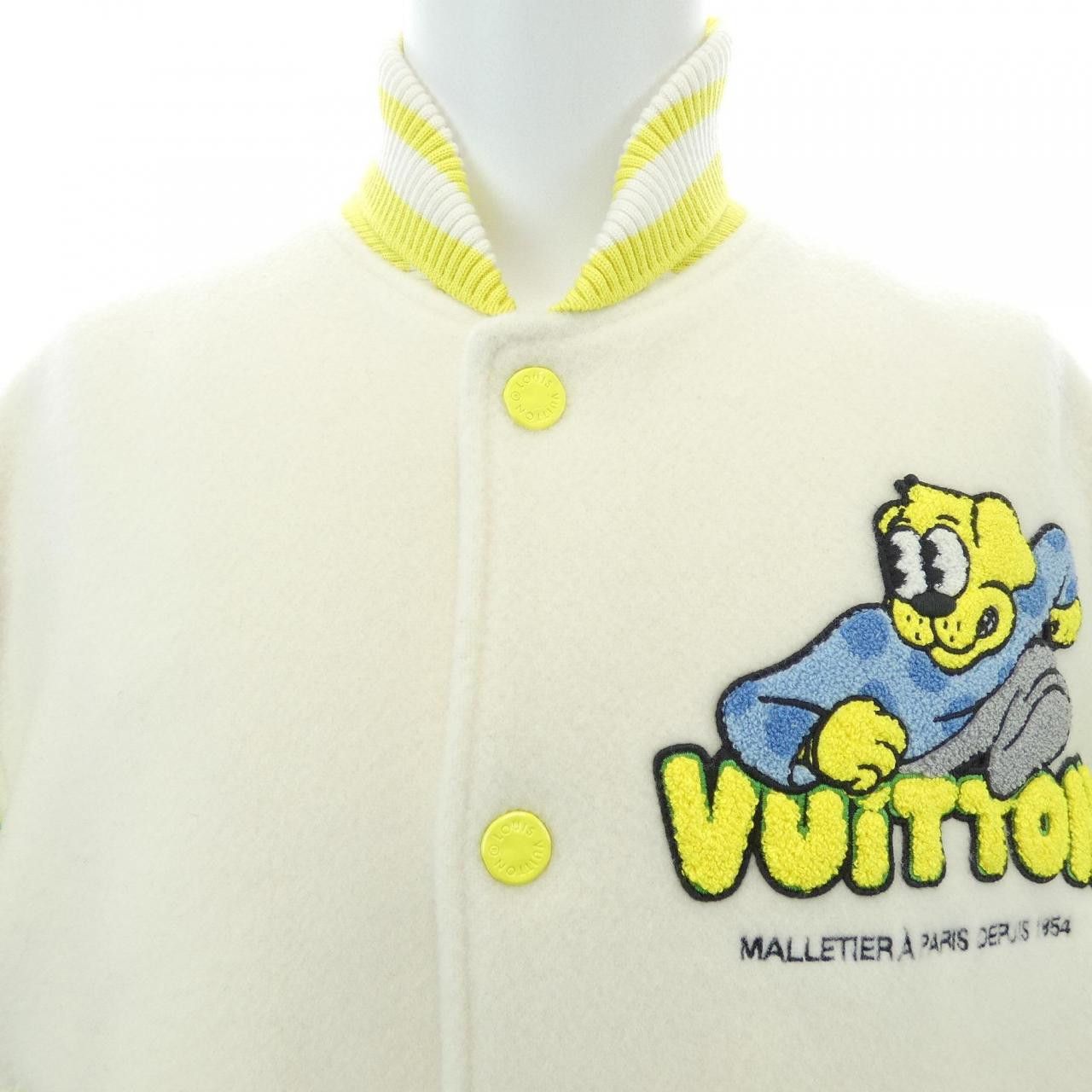 Louis Vuitton Louis Vuitton Louis Vuitton Monogram Playground Varsity Blouson Canvas Outerwear HOL62EYJ3 DUTY FREE for USA Size ONE SIZE - 6 Thumbnail