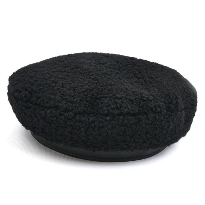 Hermes Hermes Hermès Mouton Beret Shearling Beret 56 Leather Hats DUTY FREE for USA Size ONE SIZE - 2 Thumbnail