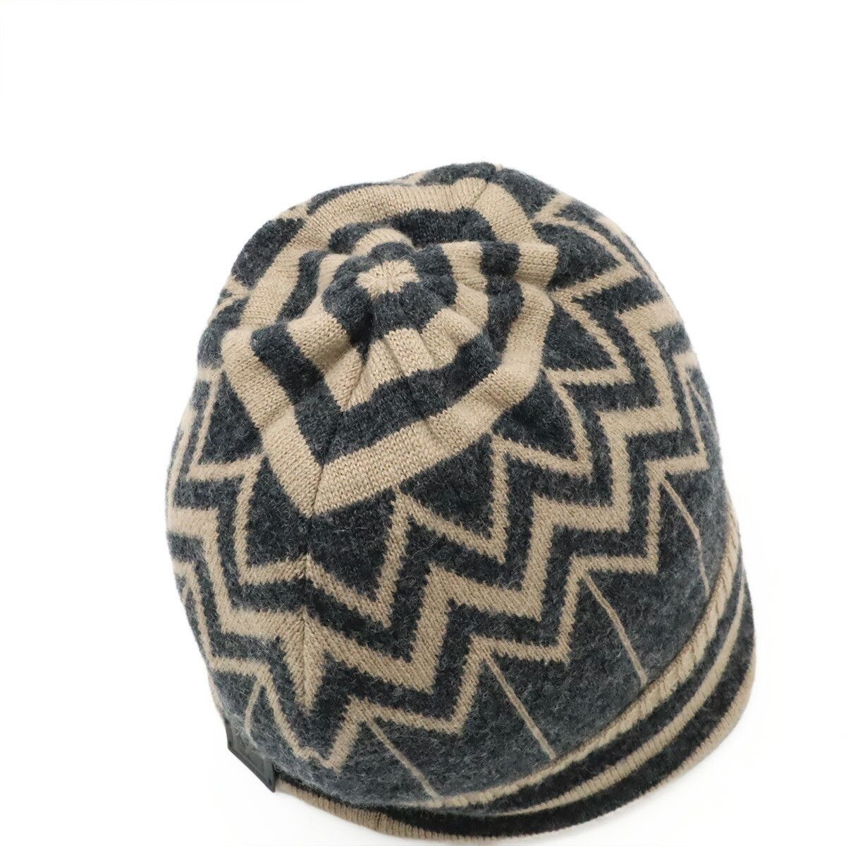 Louis Vuitton Louis Vuitton Louis Vuitton Karakoram Cashmere Beanie Leather Hats M75577 DUTY FREE for USA Size ONE SIZE - 4 Thumbnail