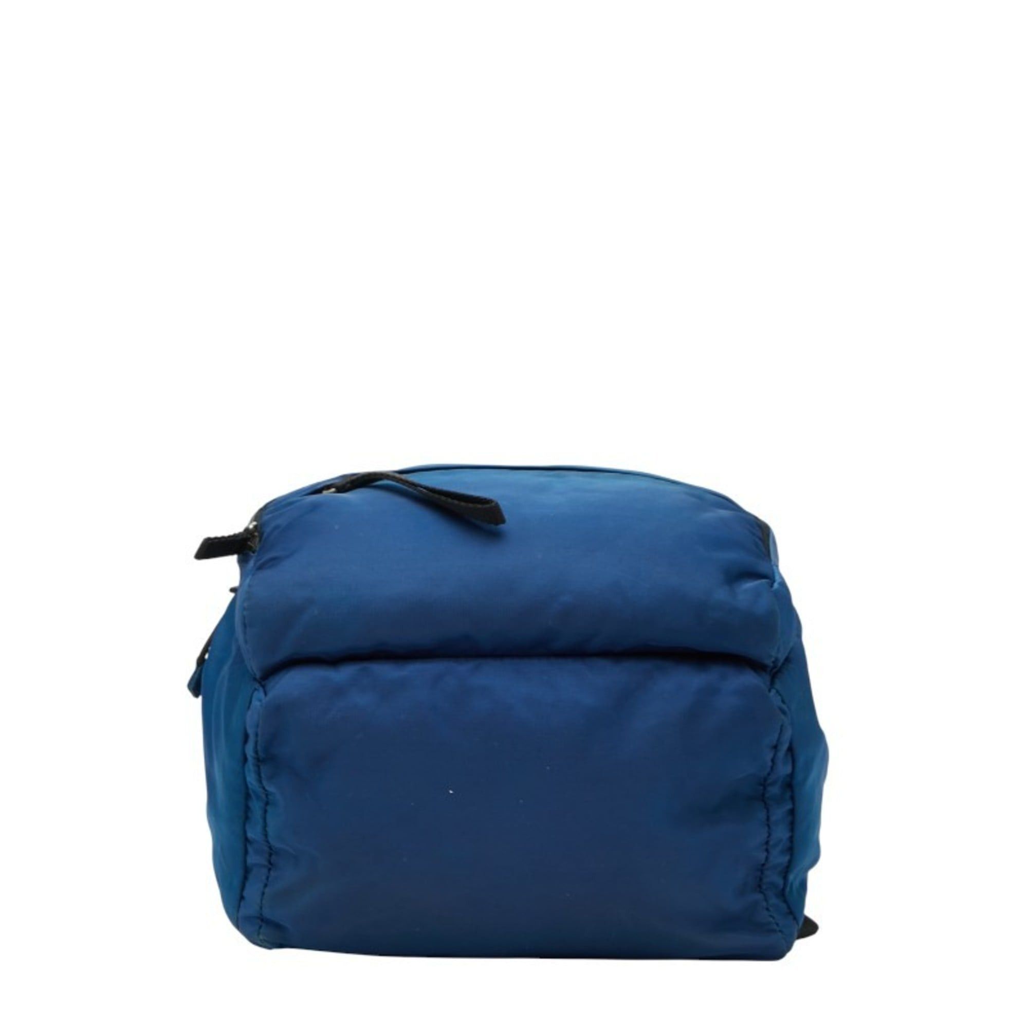 Prada Prada Backpack V418 Blue Black Nylon Women's PRADA Size ONE SIZE - 3 Thumbnail