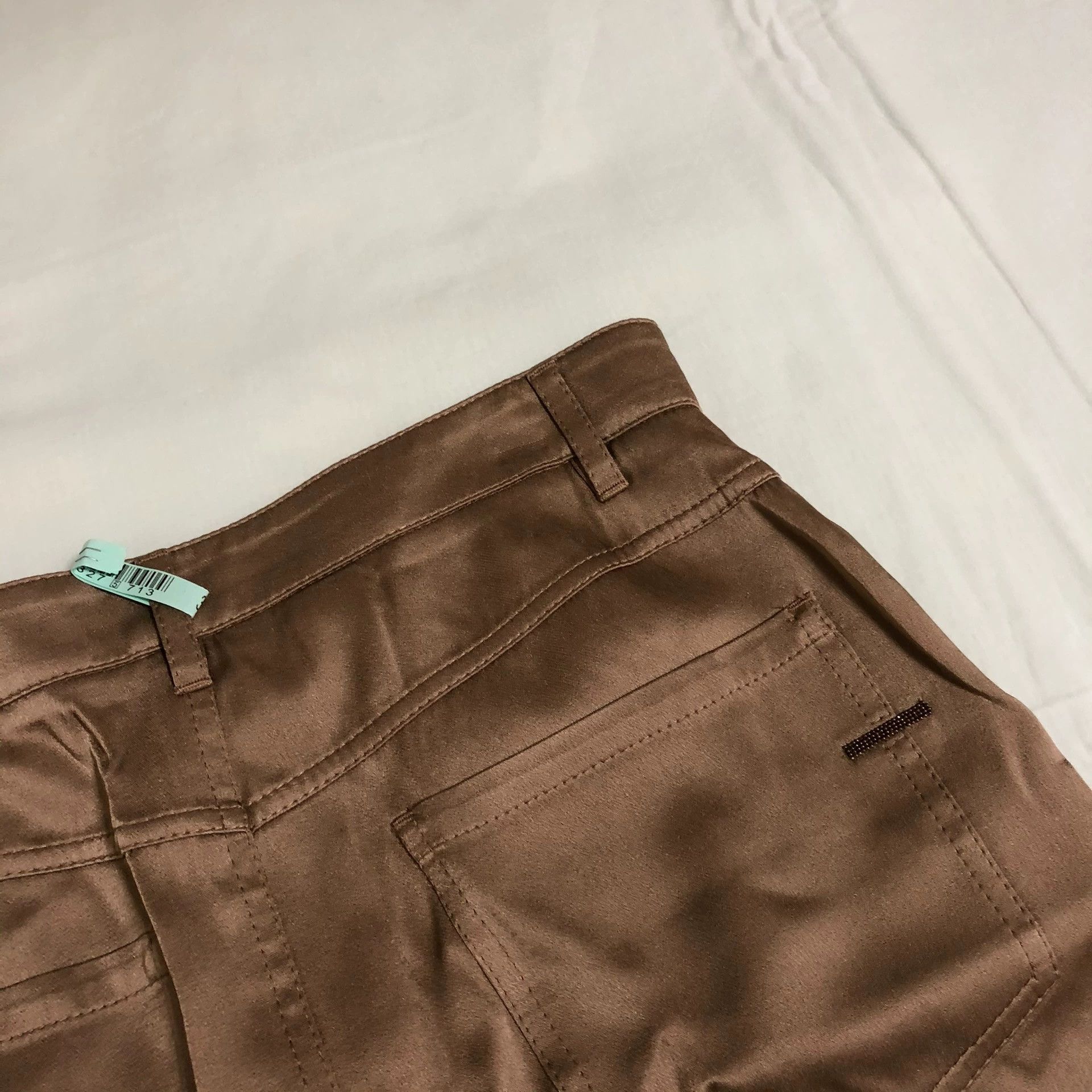 Brunello Cucinelli Brunello Cucinelli Silk Skirt Size 30" / US 8 / IT 44 - 4 Thumbnail