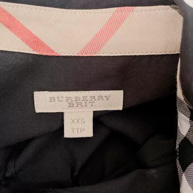 Burberry Burberry Black Casual Shirt XXS Size XXS / US 00 / IT 34 - 5 Thumbnail