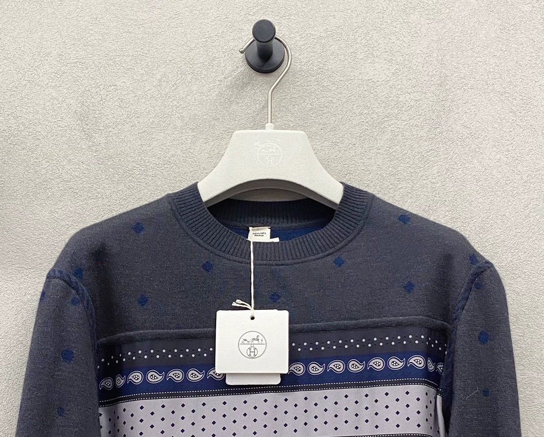 Hermes Hermes Harnais de Cour Bandana Sweater Size M / US 6-8 / IT 42-44 - 5 Thumbnail