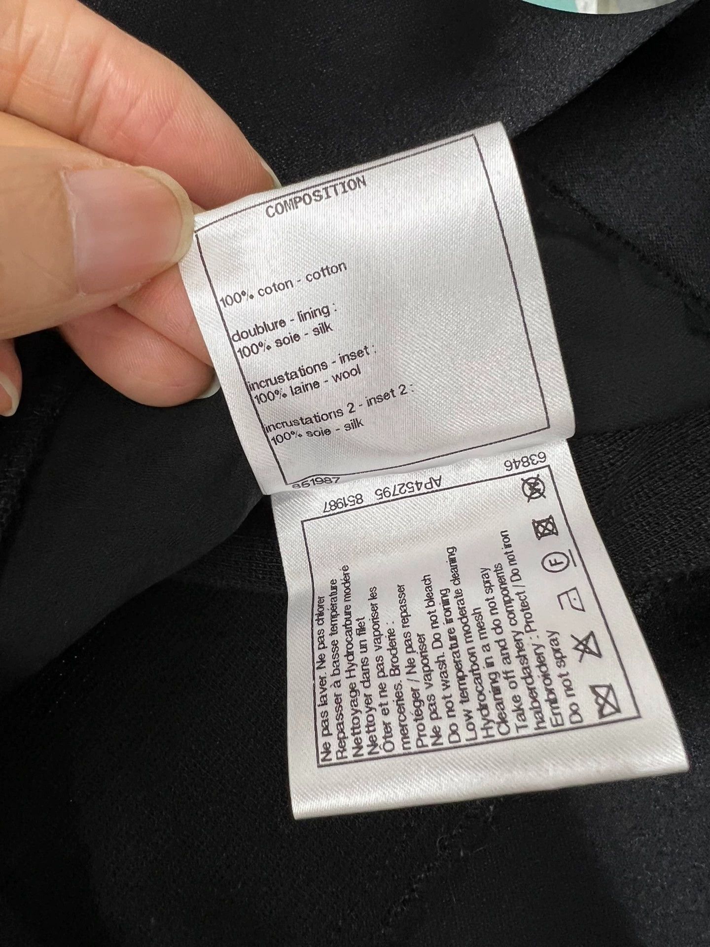 Chanel Chanel Black Pearl Crystal Logo Vest Size M / US 6-8 / IT 42-44 - 6 Thumbnail