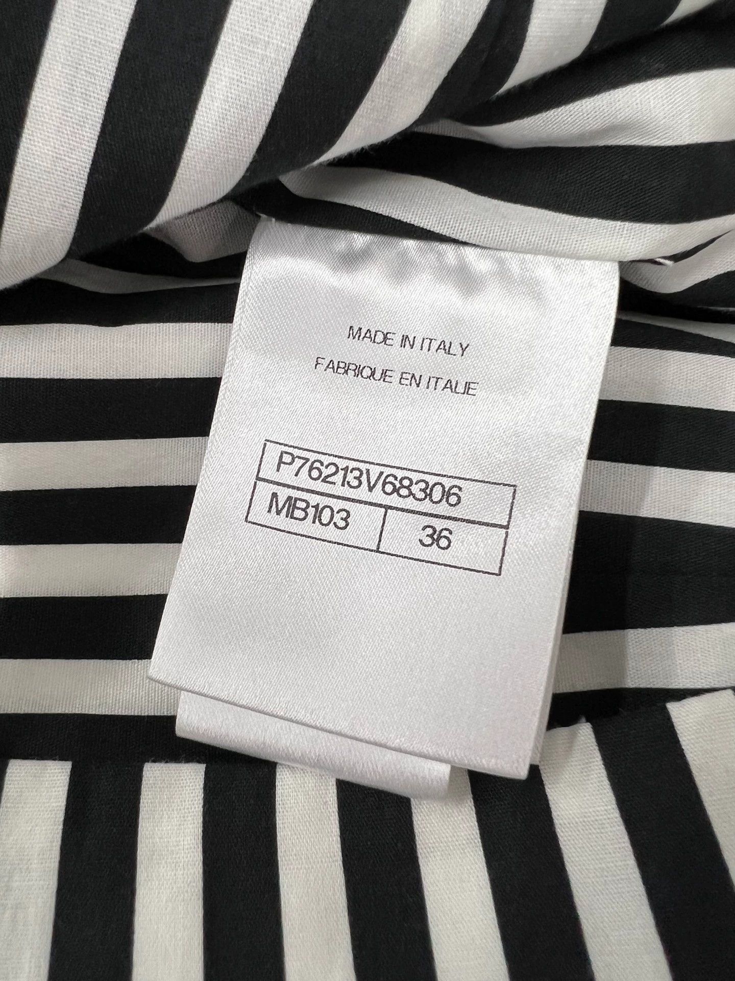 Chanel Chanel 24M Stripe CC Crystal Skirt Size 24" / US 00 / IT 34 - 4 Thumbnail