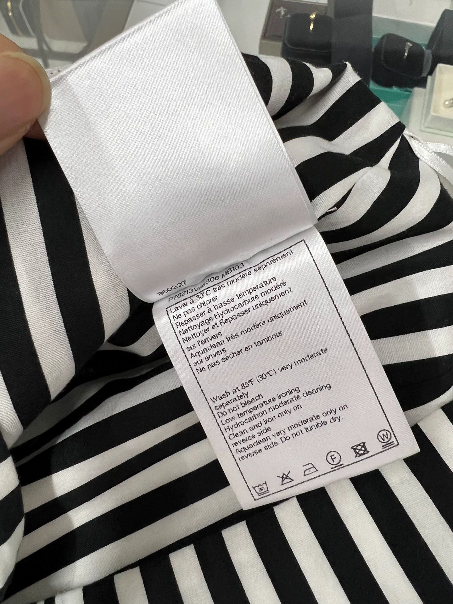 Chanel Chanel 24M Stripe CC Crystal Skirt Size 24" / US 00 / IT 34 - 5 Thumbnail