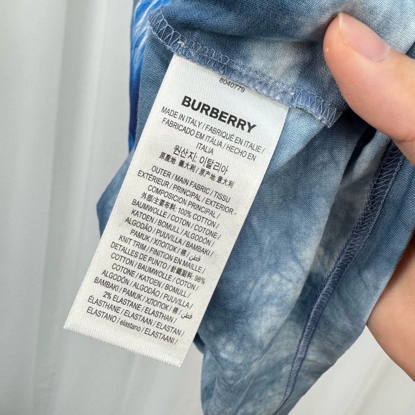 Burberry Burberry Shark Print Short Sleeve Size M / US 6-8 / IT 42-44 - 6 Thumbnail