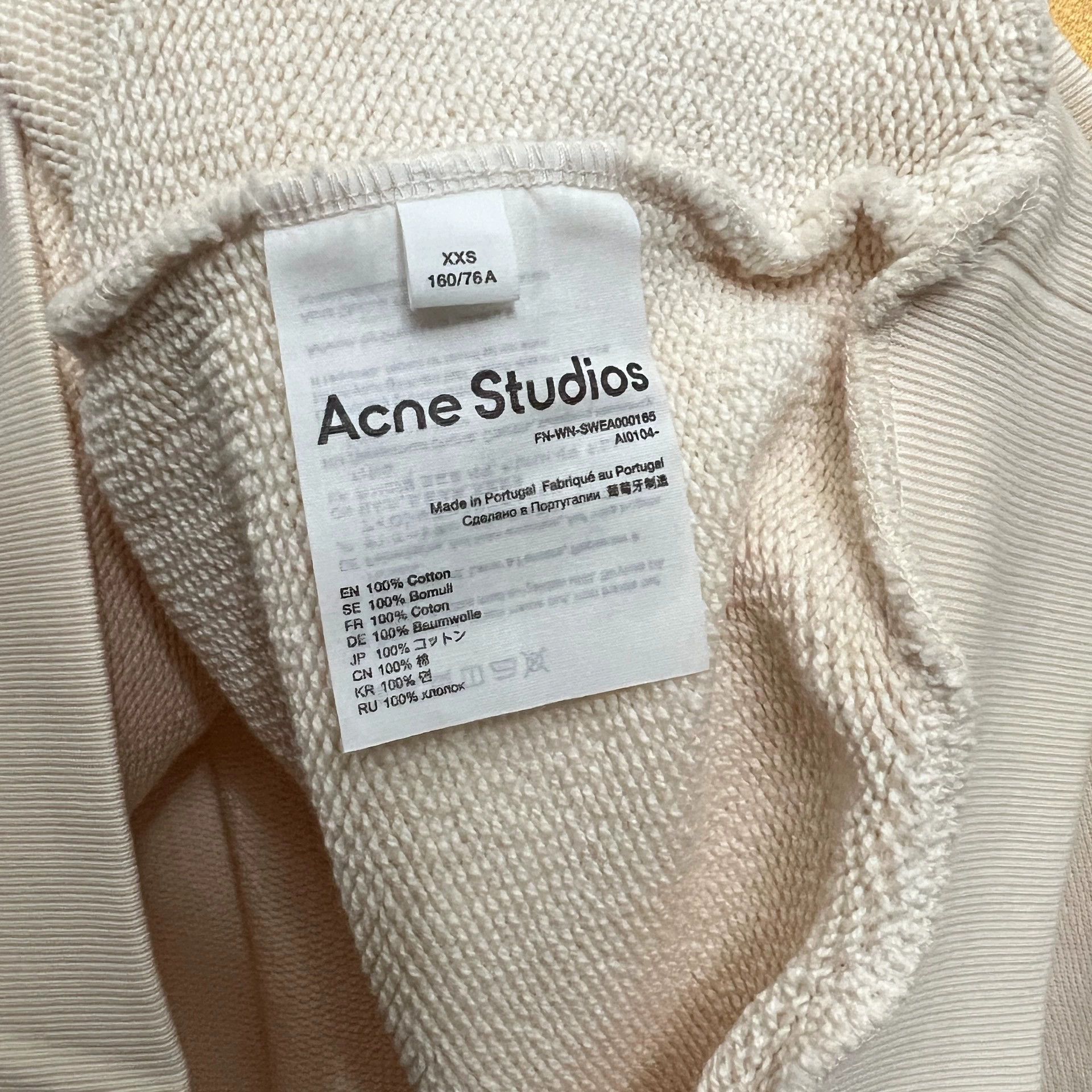 Acne Studios Acne Studios Vintage Print Sweatshirt Size US XXS / EU 40 - 5 Thumbnail